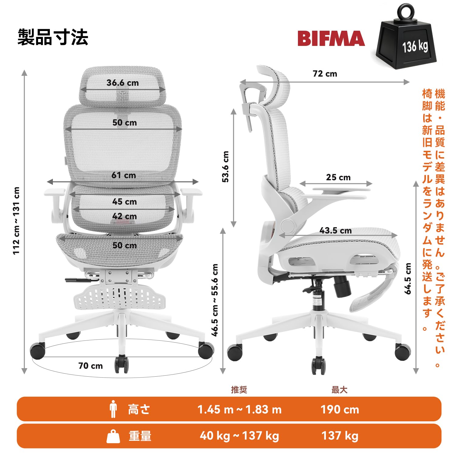 Amazon.co.jp: SIHOO B100 オフィスチェア デスクチェア メッシュ